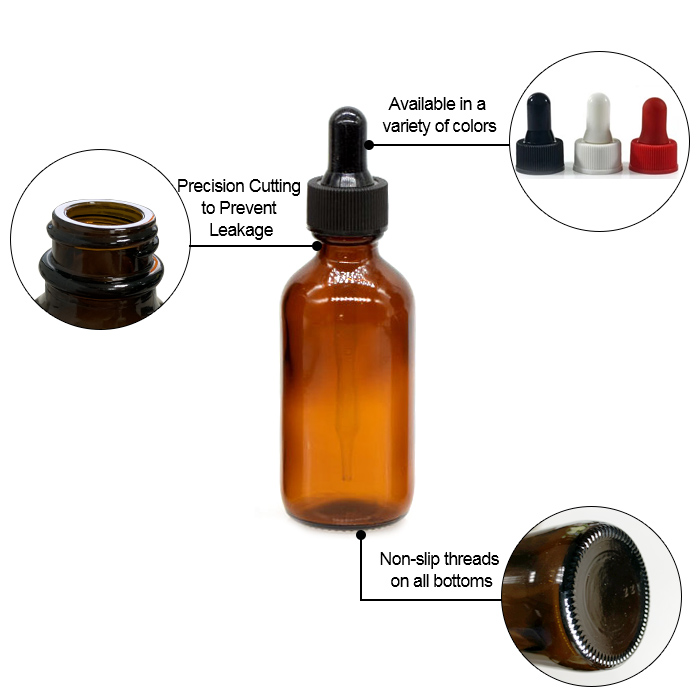 Boston essential  oil dropper bottle