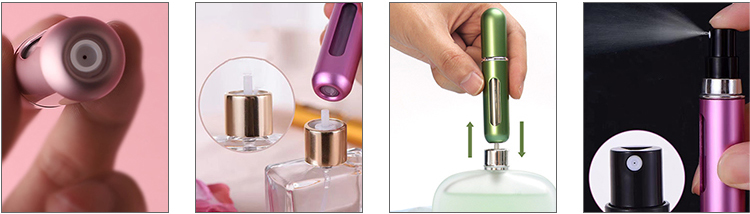 Portable Mini Refillable Perfume Atomizer Bottle