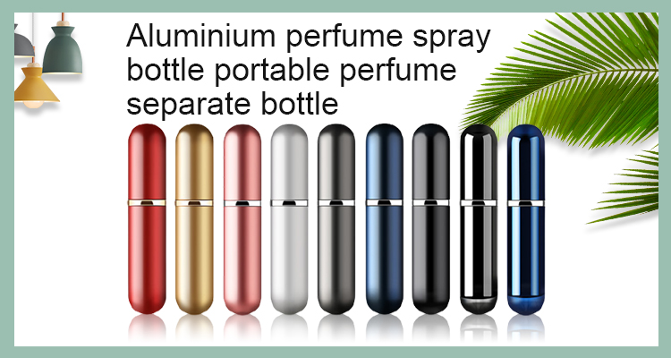 Oval perfume bottle