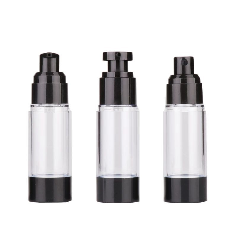 15ml/30ml/50ml/80ml/100ml/120mlBlack airless bottle