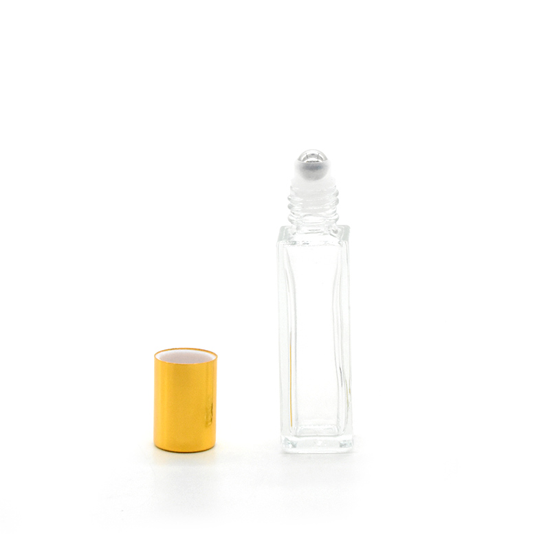 Rectangle roll on perfume bottle