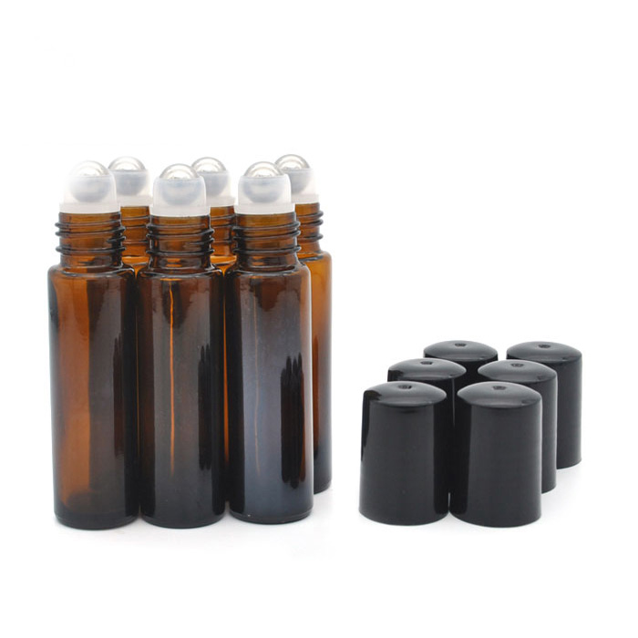 5ml/10ml Amber Roll-On Essential Oil Bottle