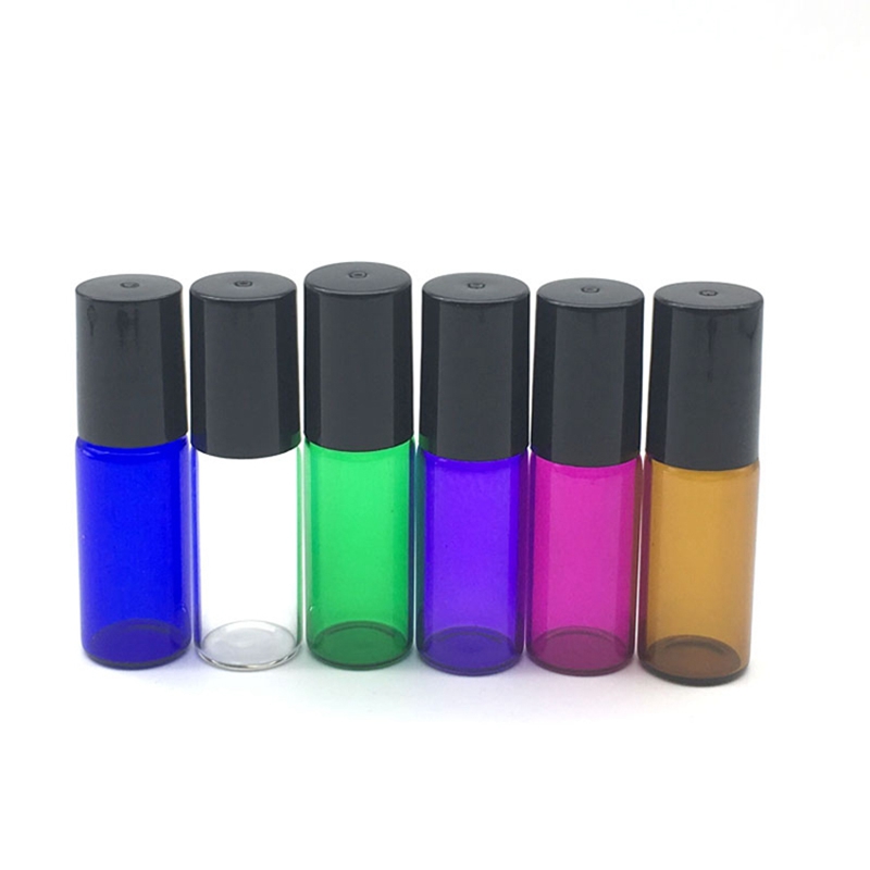 customized size Round cap roll on bottle